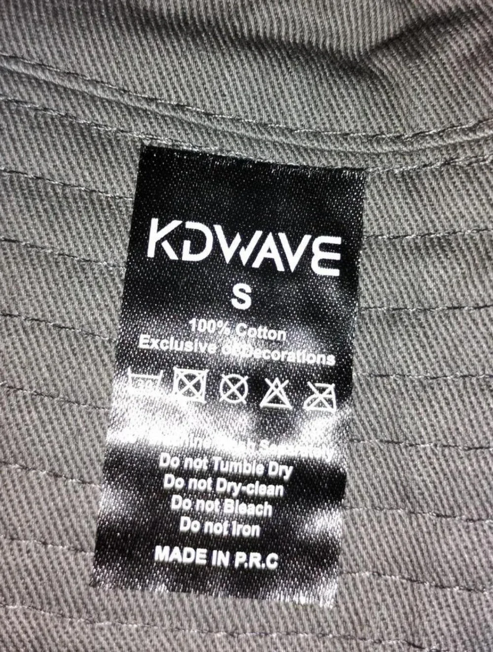KDWAVE 100% Cotton Camouflage Bucket Hat - Size Small (S) - NWT